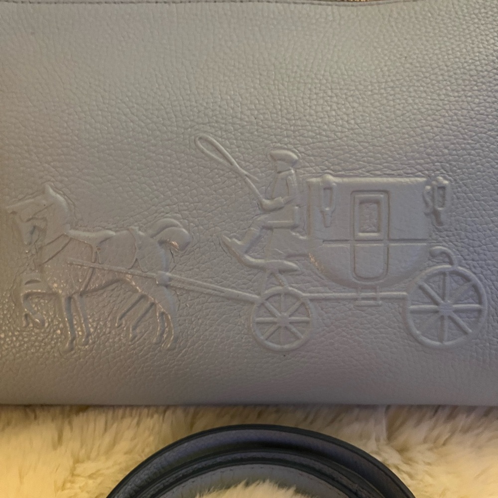 COACH CHARLEY DEBOSSED HORSE AND CARRIAGE BAG - Picture 3 of 11